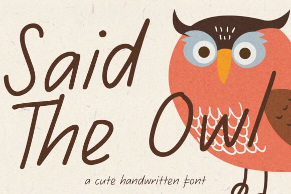 Bringing a Touch of Wonder with Said the Owl