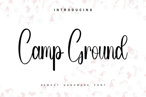 Camp Ground: A Handwritten Font for Memorable Branding