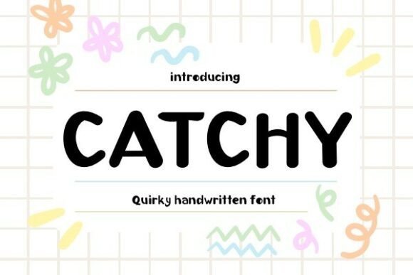 Catchy: The Handwritten Font That Captures Attention