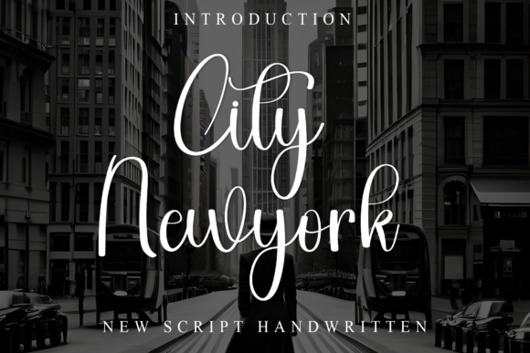 City Newyork: The Font That Brings Holiday Magic to Your Campaigns