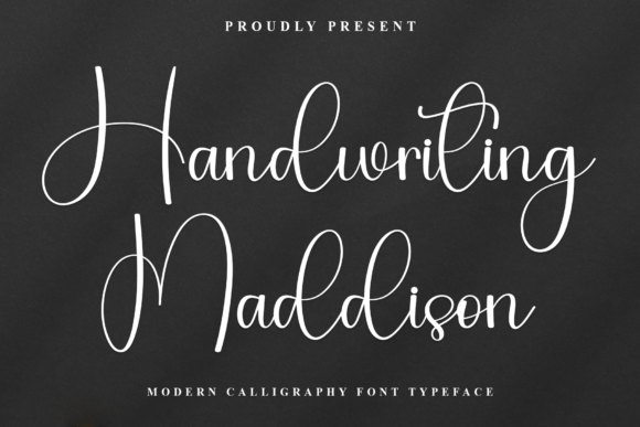 Handwriting Maddison: A Font for Editorial Grace
