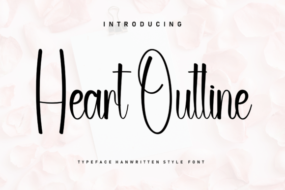 Heart Outline: The Font That Elevates Your Brand