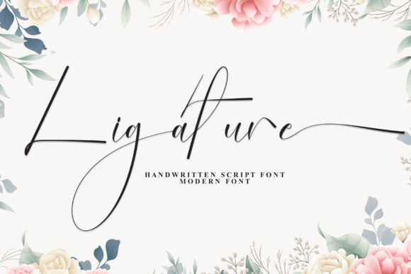 Ligature: A Script Font for Sophisticated Branding
