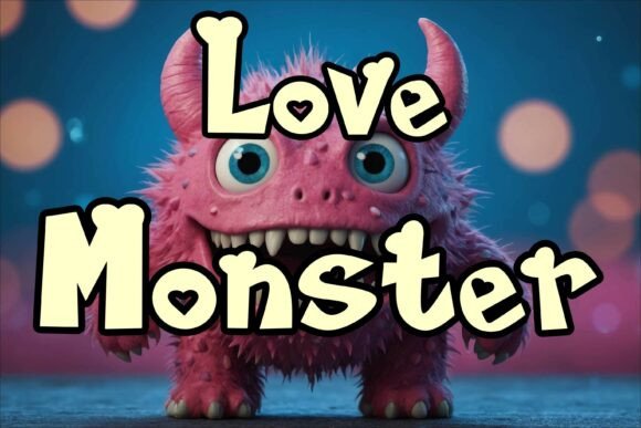 Love Monster: A Script Font That Adds Playfulness to Campaigns