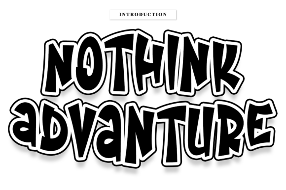 Nothink Advanture: A Timeless Script Font for Editorial Design