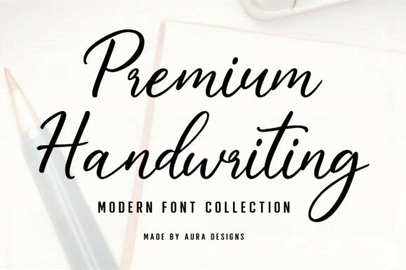 Premium Handwriting: A Timeless Script Font for Editorial Design