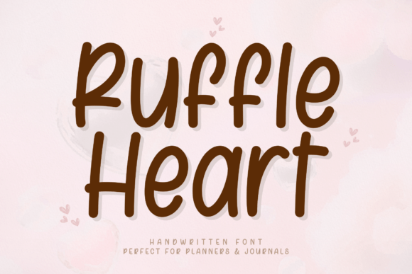 Ruffle Heart: A Font That Adds Warmth to Web Design