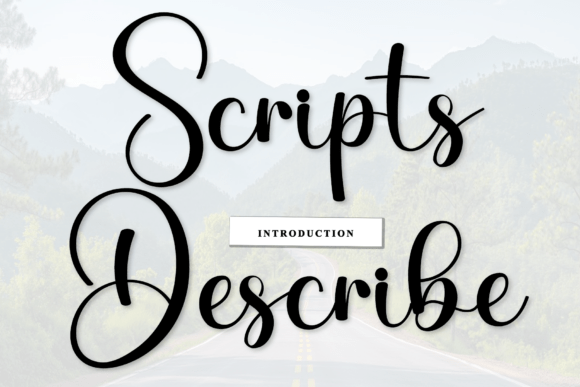 Scripts Describe: A Script Font for Dynamic Web Design