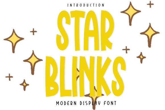Star Blinks: A Script Font for Modern Web Design