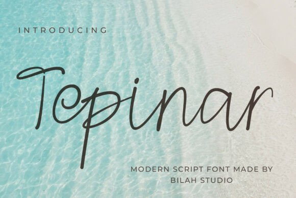Tepinar: A Font for Elegance and Readability