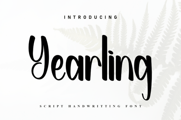 Yearling: A Handwritten Font for Digital Design